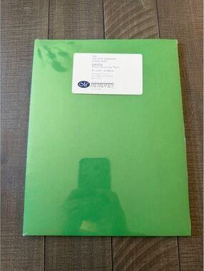Creative Memories Green Photo Mounting Paper